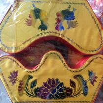 (Bronzed head-footed pillows) to get water Funeral Supplies to release Flower Circle Manufacturer Direct Sales Bereavement Supplies Pillow