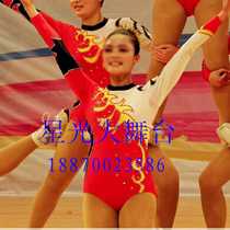 Custom-made college gymnastics competition clothes women's aerobics clothes gymnastics clothes one-piece competition student cheerleaders