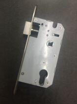 Old fashioned 5845 round side stainless steel room door heavy spring anti-lock tongue handle without spring change lock body