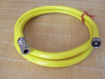 Hot sale gas stove stainless steel hose 304 natural gas stainless steel hose socket 4 points Luo mouth size optional