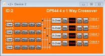 XTA DP544 audio processor computer tuning software XTA DP544 tuning software tuning software
