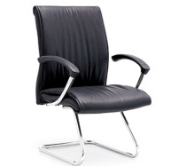 Office furniture bow conference chair front chair Office conference chair computer chair conference room chair black leather chair
