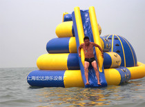 Water inflatable slide Water floating water water inflatable floating row inflatable runway inflatable obstacle outdoor water park