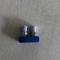 Pneumatic multi-pipe straight-row two-way quick coupling L2 straight-way pneumatic joint pneumatic tool joint