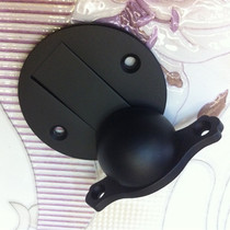 Monopoly 304 stainless steel black floor suction door suction European antique black door suction door touch