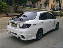 General-purpose aluminum alloy rear spoiler for sedan Volkswagen Audi Buick Toyota Honda etc.