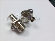 Pure copper N-BNC-KKF N(L16) female turn BNC(Q9) female head with square plate flange fixed adapter