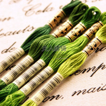 Authentic French DMC No 25 cross stitch) embroidery thread Cotton thread 447 color embroidery thread sewing handmade patchwork diy thread