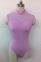 Special offer Womens adult ballet dance suit Mesh hollow ballet suit Ballet practice suit Body suit Gymnastics suit