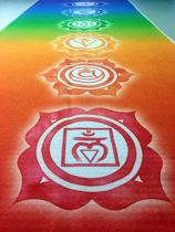Digital printed silicone yoga towel yoga mat sports towel thickened yoga towel fitness blanket non-slip yoga towel