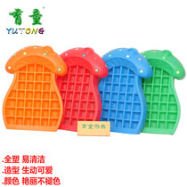 Kindergarten children's full plastic mouth cup storage rack early education center nursery colorful water cup cabinet