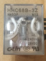 C- Lin Xinling small relay HHC68B-3Z(HH53PMY3) AC24V 11 pins in stock