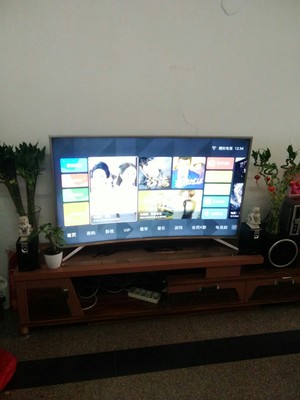 Konka/康佳 B55UC 55英寸曲面4K高清超薄曲屏智能网络液晶电视机