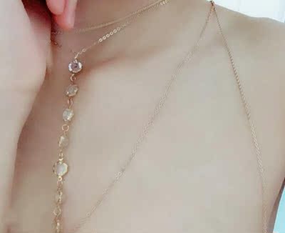 超好看的身体链！！！！送给闺蜜的，她很喜欢，精致好看，非常小仙女，值得购买！
