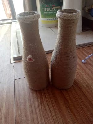 挺好看的，。就是我的这个瓶子太大，绑的太累😂😂