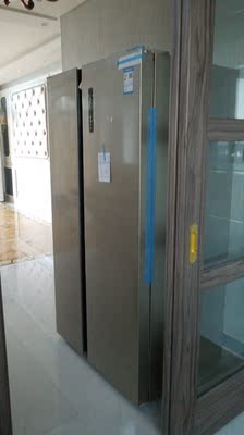 MeiLing/美菱 BCD-601WPCX 双开门冰箱 对开门家用风冷变频电冰箱