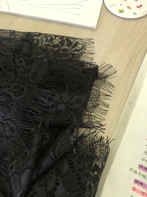 软软糯糯的睫毛蕾丝，真的很美，很仙