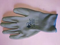 Shandong Xingyu Gloves Co Ltd produced Xingyu brand PU518 gray line gray rubber gloves