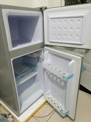 PANDA/熊猫BCD-98小型冰箱冷藏冷冻家用电冰箱宿舍租房双门小冰箱