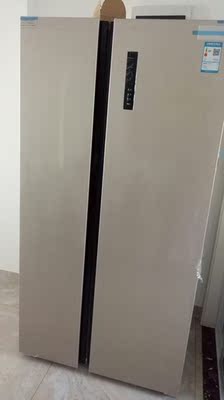 MeiLing/美菱 BCD-601WPCX 双开门冰箱 对开门家用风冷变频电冰箱