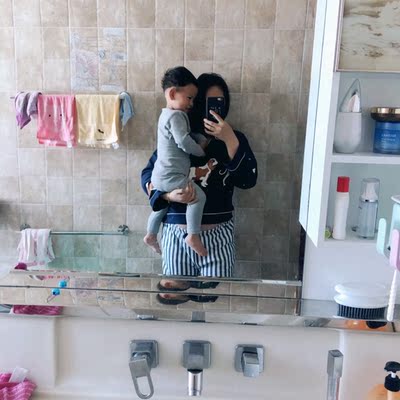 衣服很好看，孕八个月，150斤，L码也可以穿