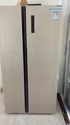 MeiLing/美菱 BCD-601WPCX 双开门冰箱 对开门家用风冷变频电冰箱