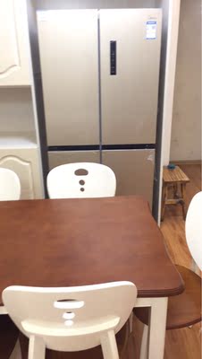 Midea/美的 BCD-468WTPM(E)十字门冰箱双开门风冷变频家用电冰箱