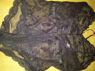 试穿了一下连体衣,面料很舒服,蕾丝柔软。小弟弟都吐了 试穿了一下连体衣,面料很舒服,蕾丝柔软。小弟弟都吐了