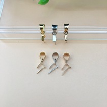 G18K gold emerald agate crystal small pendant jade buckle manually built to be more practical