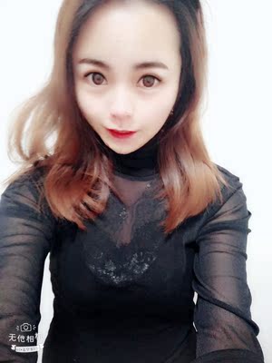 宝贝收到了！黑色修身款显瘦百搭有气质，做工精致没有多余线头，穿着舒服若隐若现的，性感哦！当内搭再合适不过了，洗了一下也不掉色哦！