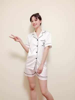 睡衣已经穿啦，很好看凉快又舒服，质量做工完全OK，我很喜欢哦。洗过也没问题。美美哒睡衣