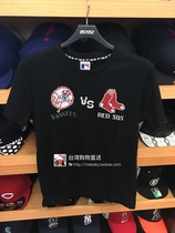 Taiwan Direct Mail MLB Yankees vs Red Sox Mens Round neck short sleeve T-shirt Half sleeve top