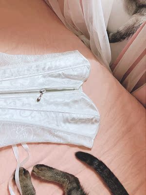 蕾丝不硬,穿身上不会觉得磨皮肤,虽然第一次穿束腰,但是感觉这款还是挺舒服的,就是自己一个人不能收到最紧,我身上穿了一件超薄杯的bra,就这样搭配然后穿个连衣裙我感觉就可以出门了 蕾丝不硬,穿身上不会觉得磨皮肤,虽然第一次穿束腰,但是感觉这款还是挺舒服的,就是自己一个人不能收到最紧,我身上穿了一件超薄杯的bra,就这样搭配然后穿个连衣裙我感觉就可以出门了