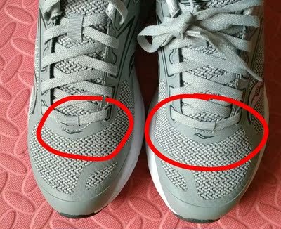 鞋子穿上很舒服，回馈感很好，唯一美中不足是鞋面上一处走线不一致，让我强迫症差点犯了。