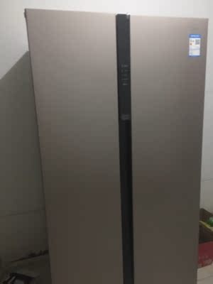 Midea/美的 BCD-521WKM(E)双门对开门电冰箱家用节能风冷无霜冰箱