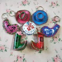 Inner Mongolia features Yurt Mongolian boots Hat Key chain Keychain Prairie small gift souvenir