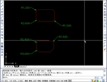 CAD sheet metal plug-in batch modification rounding or 45 degree right angle program