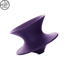 Thomas Heatherwick gyro chair 360 degree rotating chair creative personality shaped glass fiber reinforced plastic chair