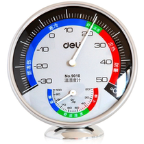 Effective 9010 thermometer precision home temperature and humidity meter large nursery indoor thermometer hygrometer