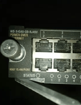 Original WS-X4548-GB-RJ45V module warranty 3 months good color