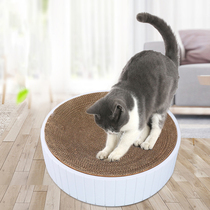 Manufacturers direct sales of new corrugated paper replaces round cat gritting paws grinding cat paws shaped cat socket toy