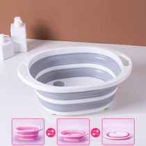 Pet bath pot folded drainage bath pool small dog cat with Teddy dog bath pepper pet store dedicated