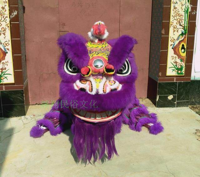 鹤桩醒狮鹤装狮舞狮羊毛醒狮道具竞技醒狮鹤山装醒狮澳洲羊毛