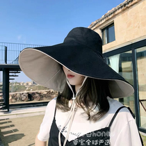 Japanese gp sun hat female Sunscreen Face Korean version of Joker sun hat big hat brim fisherman hat Net Red Hat
