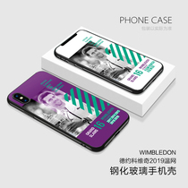 Djokovic novak 2019 Wimbledon mobile phone shell 5 16 crown Iphone Apple X11promax Huawei