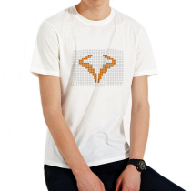 Nadal Rafael Nadal RAFA pixel grid t-shirt tennis sport pure cotton short sleeve T-shirt