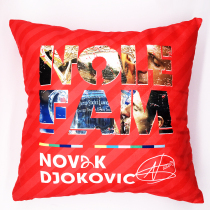 Djokovic Novak Djokovic Djokovic Grand Slam Cute Warm Winter Holding Pillow Pillow This Life Back Cushion