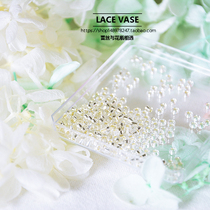 DIY handmade beaded material sew irrigation enju zi Crystal loose beads 3mm small fine beads wedding accessories