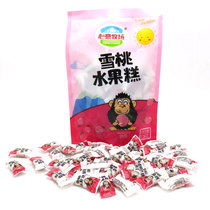 3 bags of 228g Yunnan Lijiang specialty pasture snow peach fruit cake jelly sugar kids packaging snacks