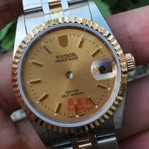 Watch accessories 74033 Case ETA2824-1-2 Movement Gold case Gold strip Ding disc sw200-2